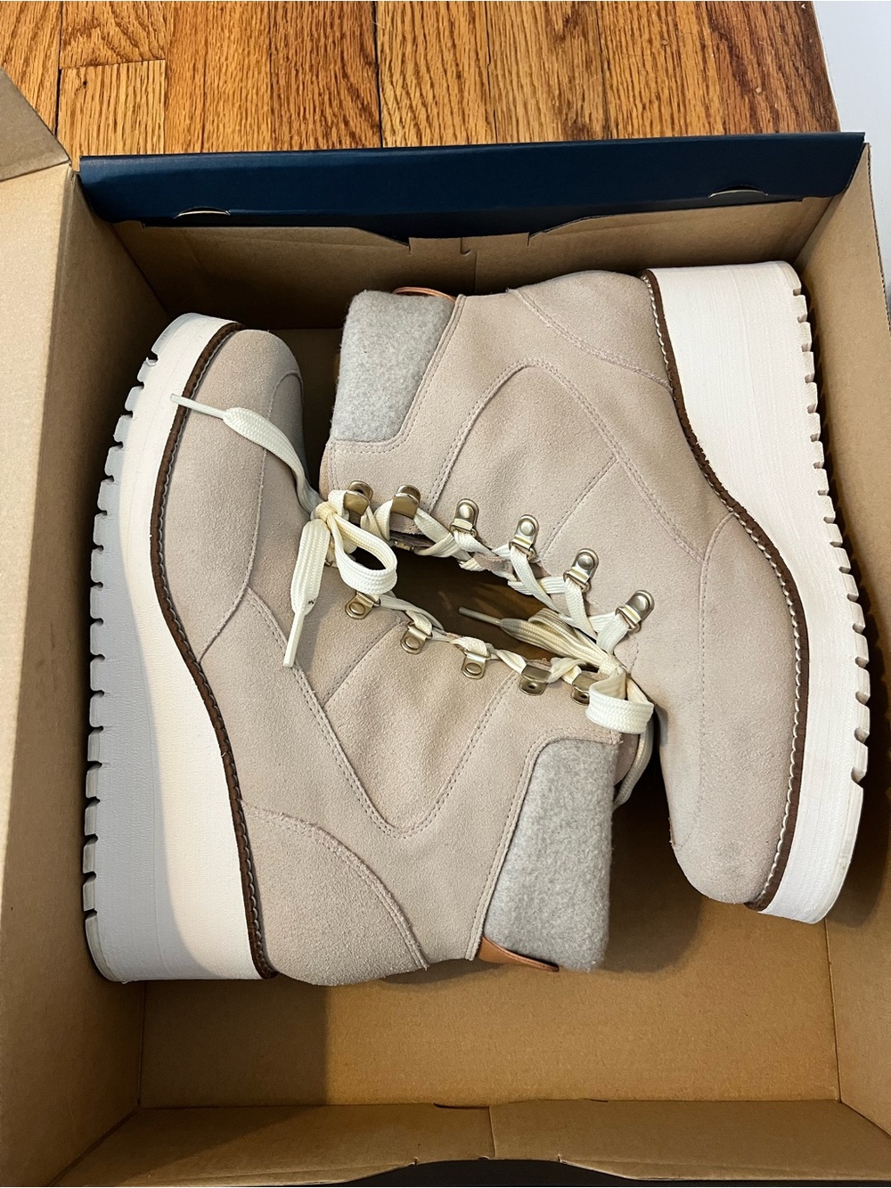 Cole Haan ZERØGRAND City Wedge Waterproof Hiker Boots